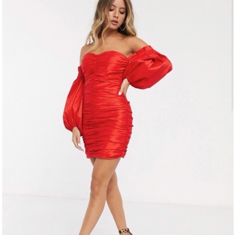 Bardot Mini Dress